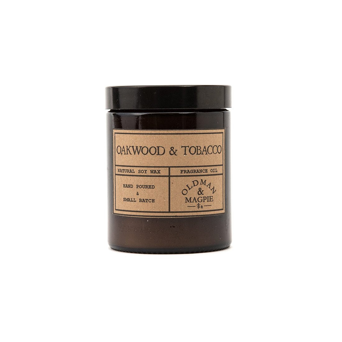 Oakwood and Tobacco Soy Wax Candle