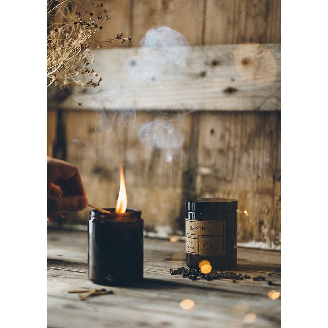 Black Spice Soy Wax Candle