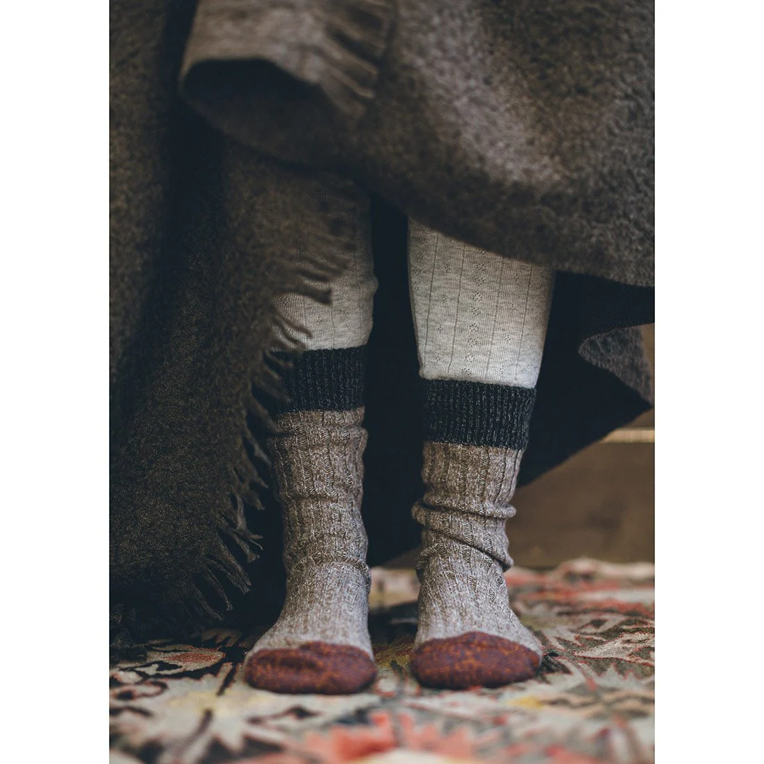 Birch Colour Block Socks