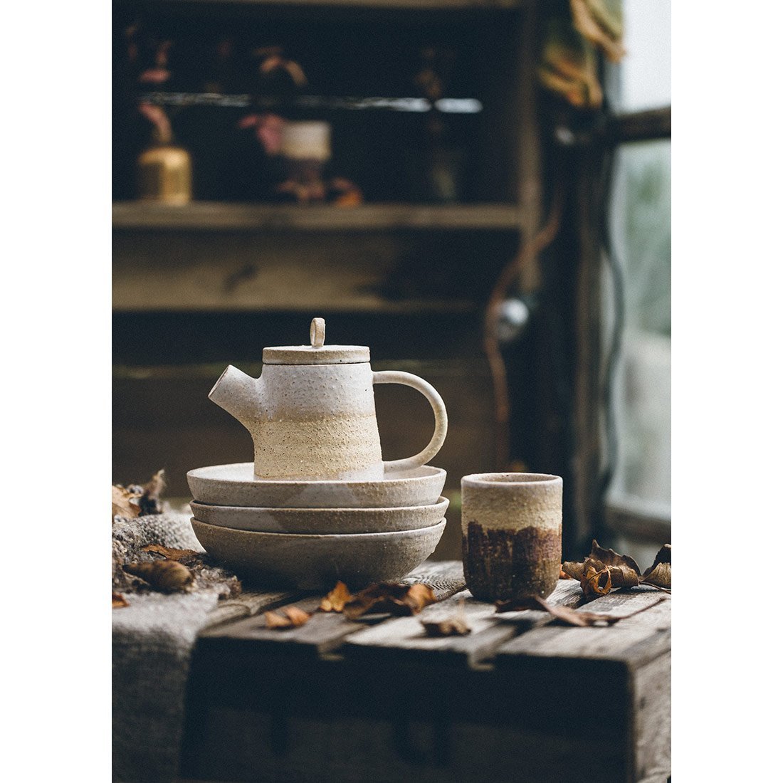 Elements Ceramic Teapot