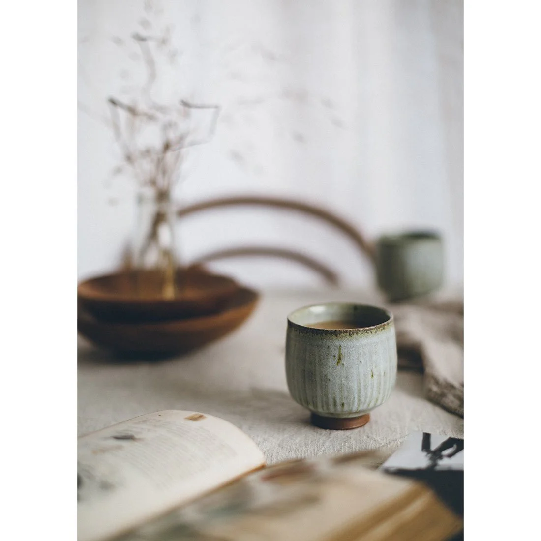 Pale Yunomi Tea Bowl