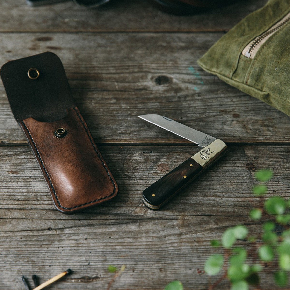 British Made Leather Knife Sheath - The Future Kept - 2